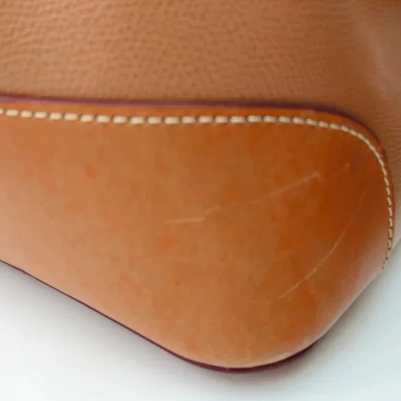 Dooney & Bourke Large Camel Shelby Shopper - Picture 10 of 12